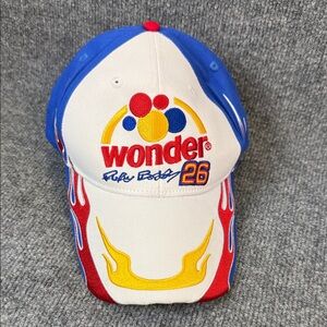 Ricky Bobby #26 Wonder Racing Cap with Flame Embroidery Adult Size